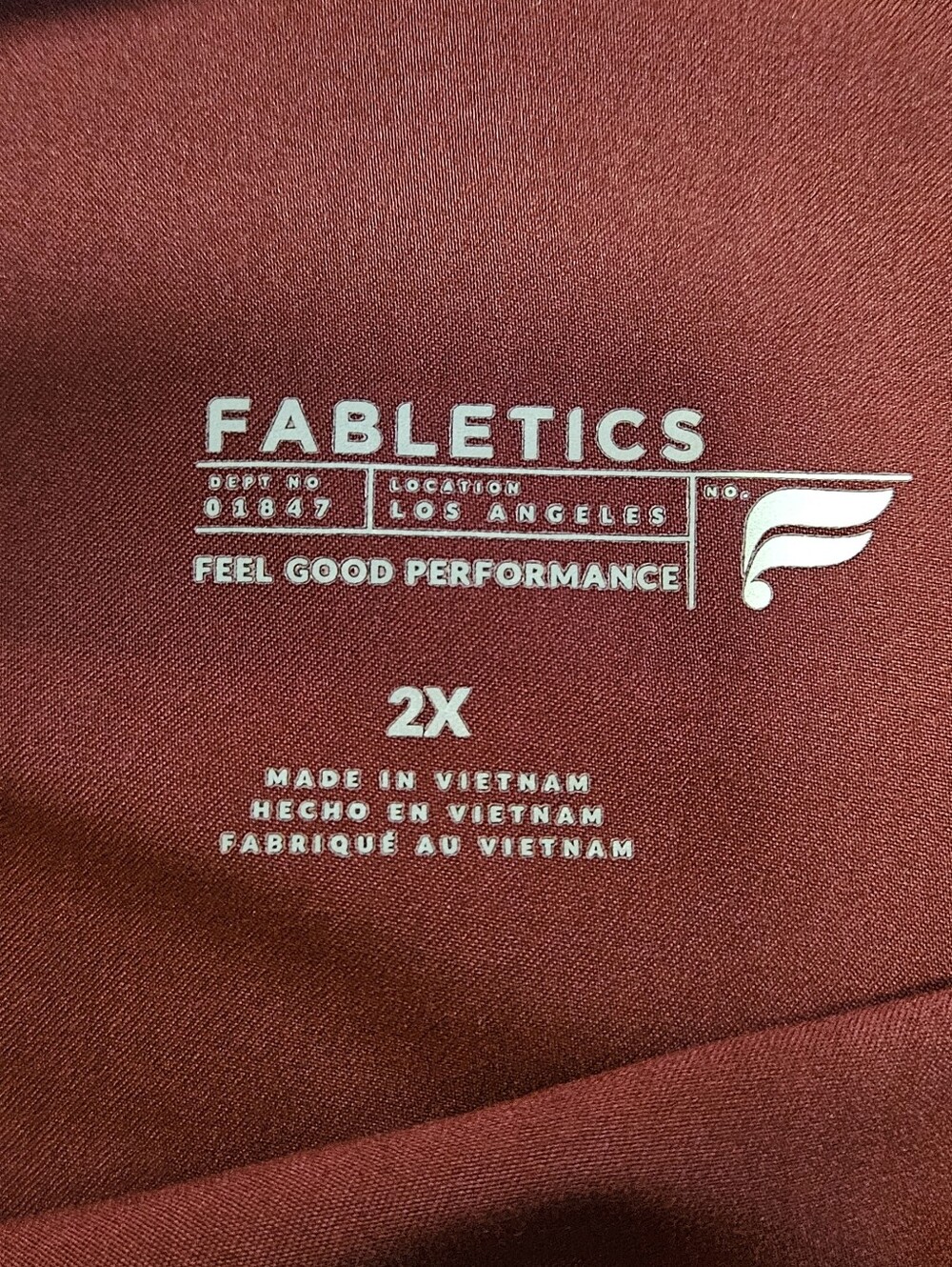 Fabletics Scrub Set 2X/3X - Picture 3 of 3